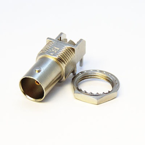 3GHz Right Angle BNC Coaxial RF Connector from Cambridge